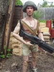 Shorts Plant Hat Wood Shotgun
