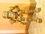 Product Wood Sculpture Gold Art
